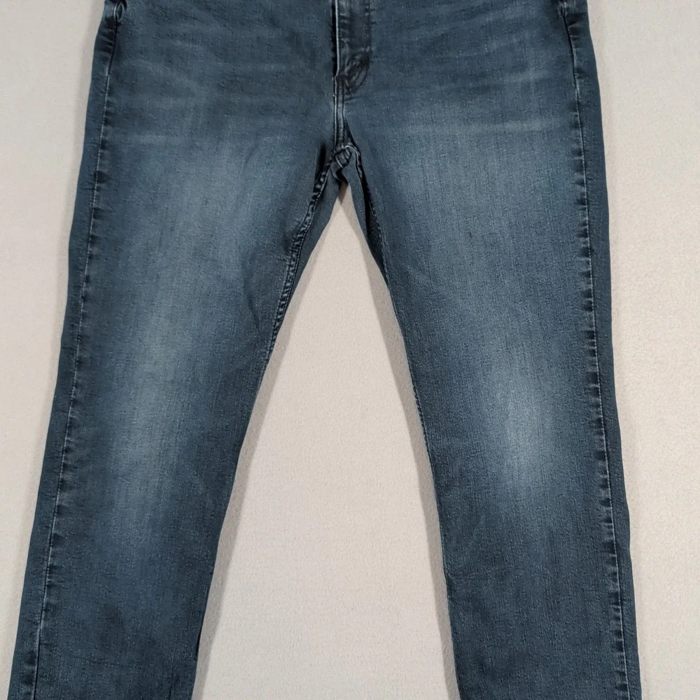 Levi's 514 Jeans Mens‎ 38x30 Blue Straight Fit Waterless Stretch Denim Casual